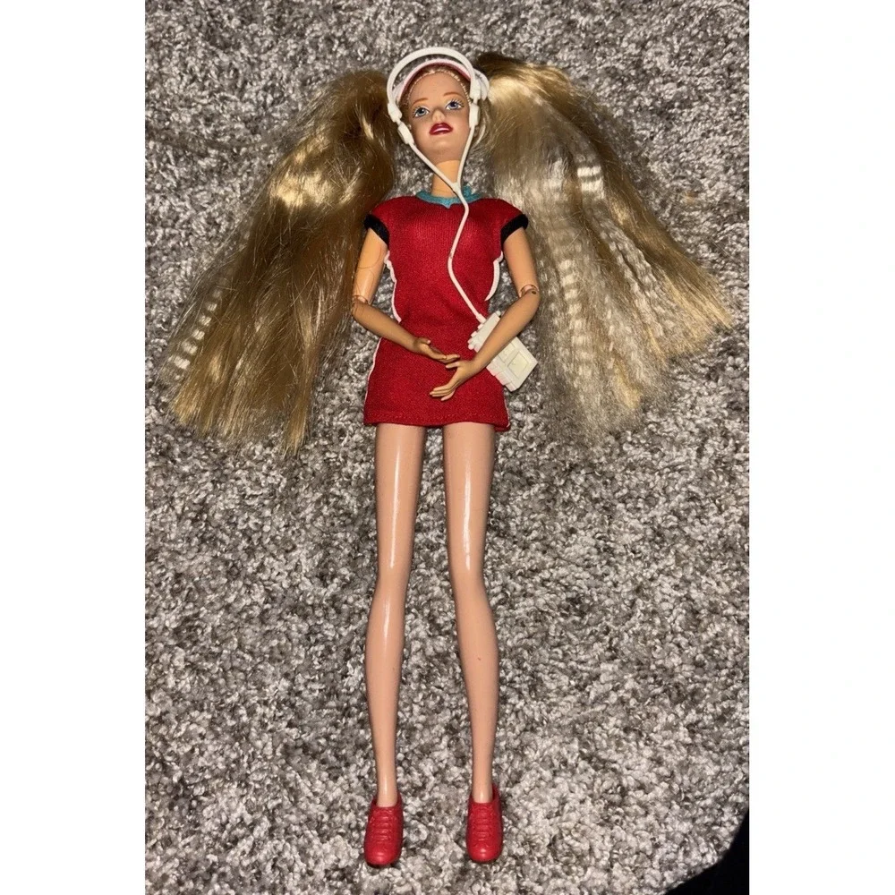 1998 Mattel Barbie Generation Girl Tori Doll Articulated Arms Crimp Blonde Hair